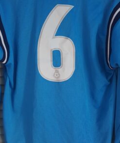 YOUTH TEAM PLAYER ISSUE NO 6 HOME EIDOS MANCHESTER CITY SHIRT 30/32