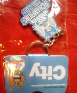 MANCHESTER CITY KEYRING CHAMPIONS 2012 IN PKT