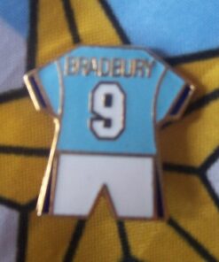 LEE BRADBURY BAD BUY SHIRT MANCHESTER CITY NO9 HOME 1
