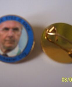 MANCHESTER CITY SVEN GORAN ERICSSON OL BLUE EYES IS BACK BADGE