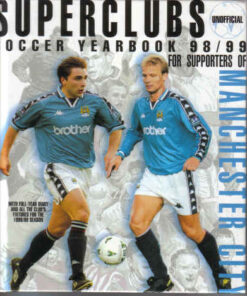 MANCHESTER CITY 1998/99 YEAR BOOK SEASON IN DIV 2