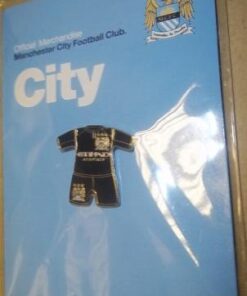 BLACK AWAY  BADGE 2009-10 NEW IN PACK ETIHAD   MANCHESTER CITY