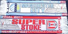 FA CUP FINAL MANCHESTER CITY V STOKE FRIENDSHIP SCARF