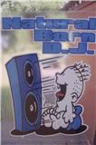 NATURAL BORN D.J. DISC JOCKEY WINDOW STICKER NO 35