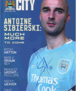 X 5 MULTI-SIGNED MAN CITY MAG MAY 2004