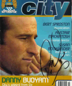 DANNY TIATTO SIGNED CITY MAGAZINE MARCH 2000