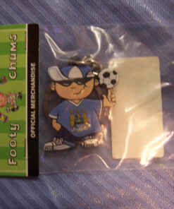 MANCHESTER MAN CITY FOOTY CHUMS KEYRING