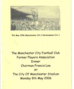 FORMER PLAYERS DINNER MAY 2006 MENU & ITINERY