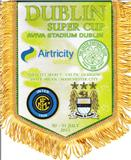MANCHESTER CITY Dublin super cup PENNANT INTER MILAN CELTIC  AVIVA TOURNA 2011
