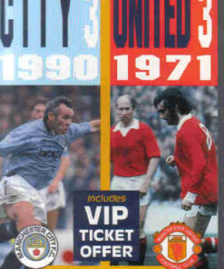 VHS 1971 & 1990 2 GREAT MANCHESTER CITY  DERBY 3-3 MATCHES