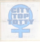 CAR WINDOW STICKER CITY TOP TOTTY MANCHESTER CITY 4X4 NO5